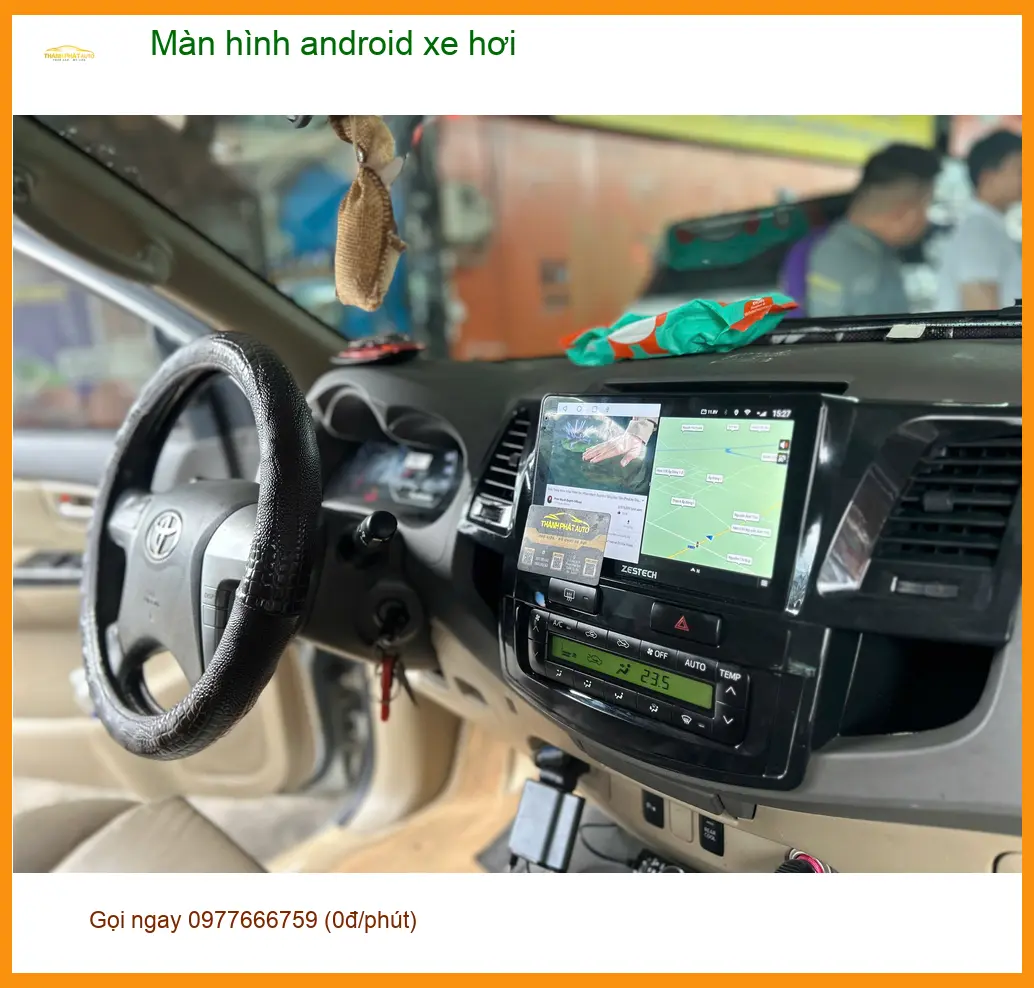 Anh Dũng lắp màn hình android xe hơi Honda CRV tại Quận 9 để trải nghiệm giải trí