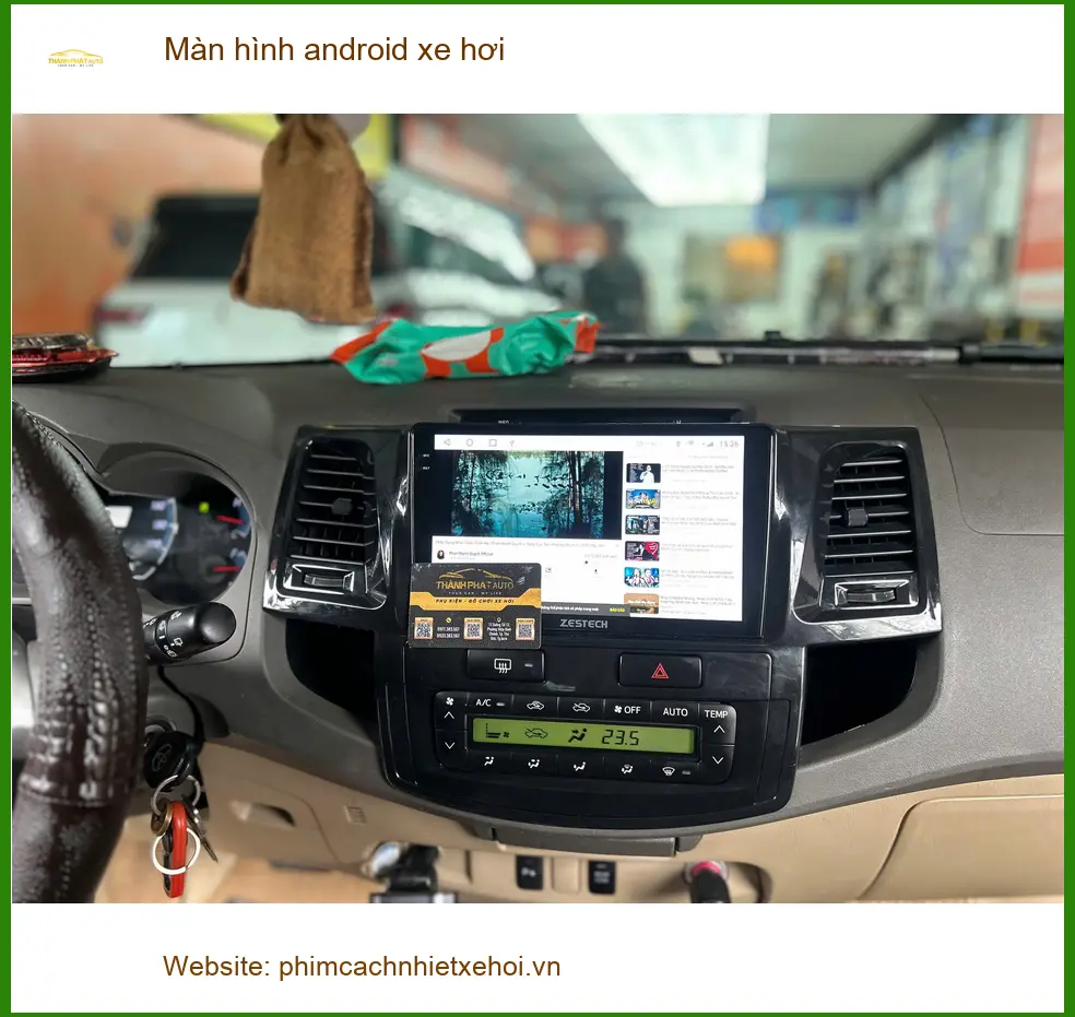 Anh Dũng lắp màn hình android xe hơi Honda CRV tại Quận 9 để trải nghiệm giải trí ảnh thực tế 2