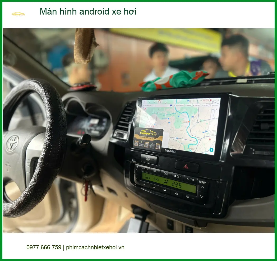 Anh Dũng lắp màn hình android xe hơi Honda CRV tại Quận 9 để trải nghiệm giải trí ảnh thực tế 5