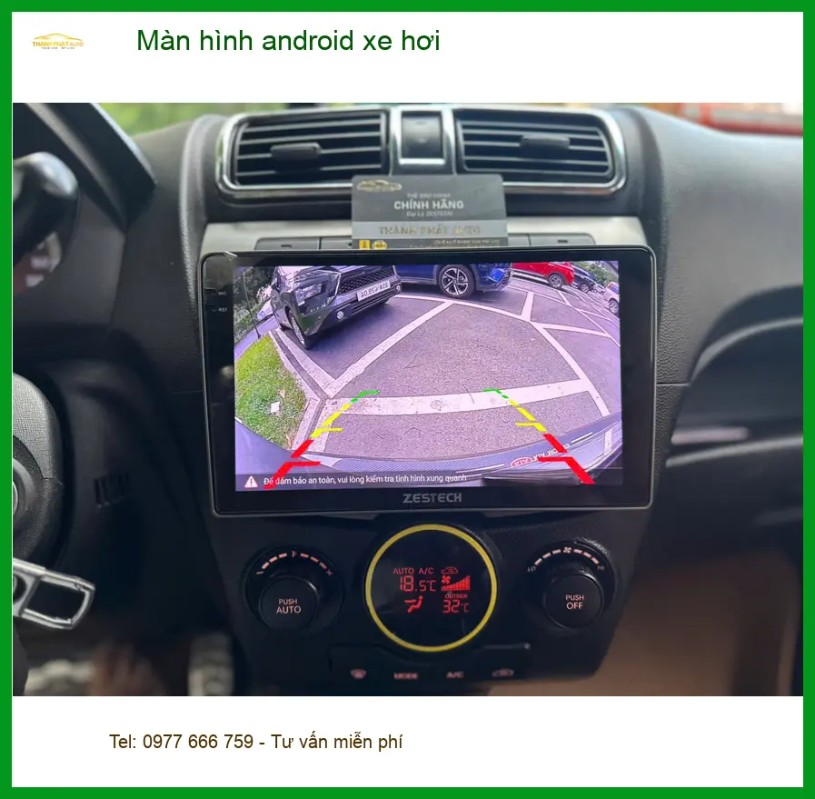 Anh Cường nâng cấp màn hình Android Toyota Fortuner tại Gò Vấp ảnh thực tế 3