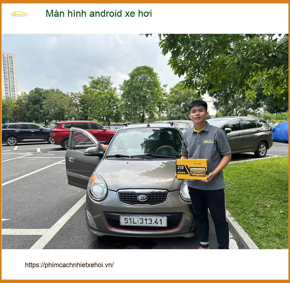 Anh Cường nâng cấp màn hình Android Toyota Fortuner tại Gò Vấp ảnh thực tế 4