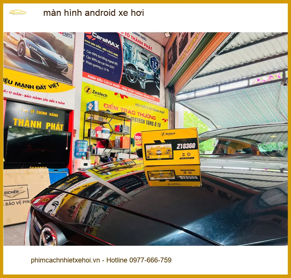 Chị Mai lắp màn hình Android cho Mazda CX-5 tại Quận 4, trải nghiệm công nghệ