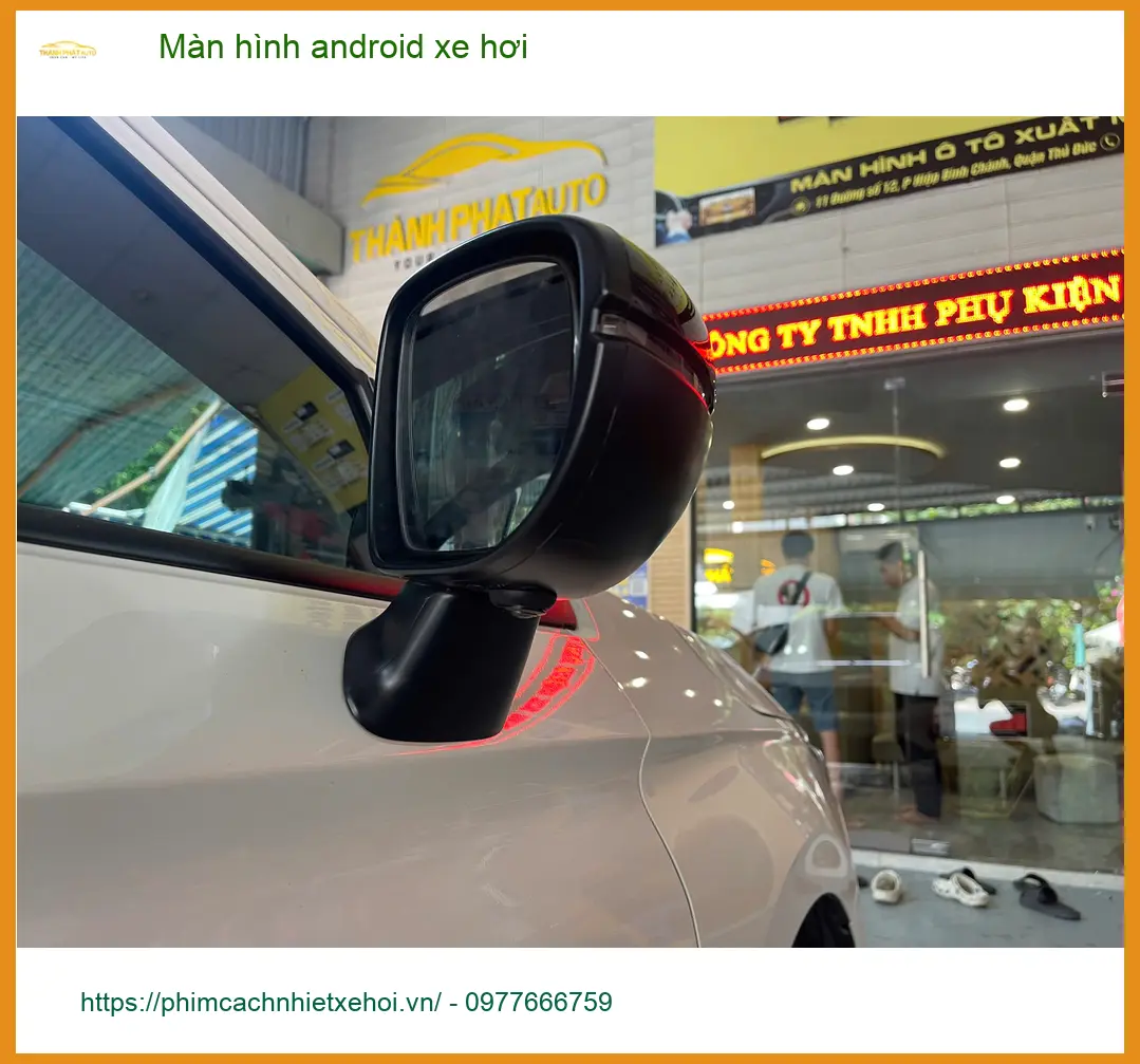 Chị Thanh nâng cấp màn hình Android xe Hyundai Accent tại Quận Bình Thạnh ảnh thực tế 2