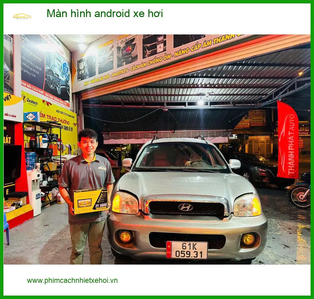 Anh Huy lắp màn hình android xe hơi cho Honda CRV tại Quận 8 để nâng tầm trải nghiệm lái ảnh thực tế 3