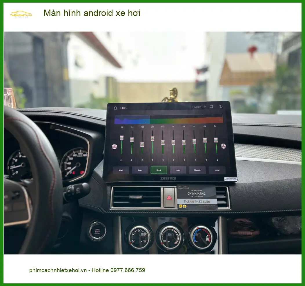 Chị Thảo gắn màn hình android xe hơi Kia Carnival tại Bình Chánh để tiện nghi ảnh thực tế 4