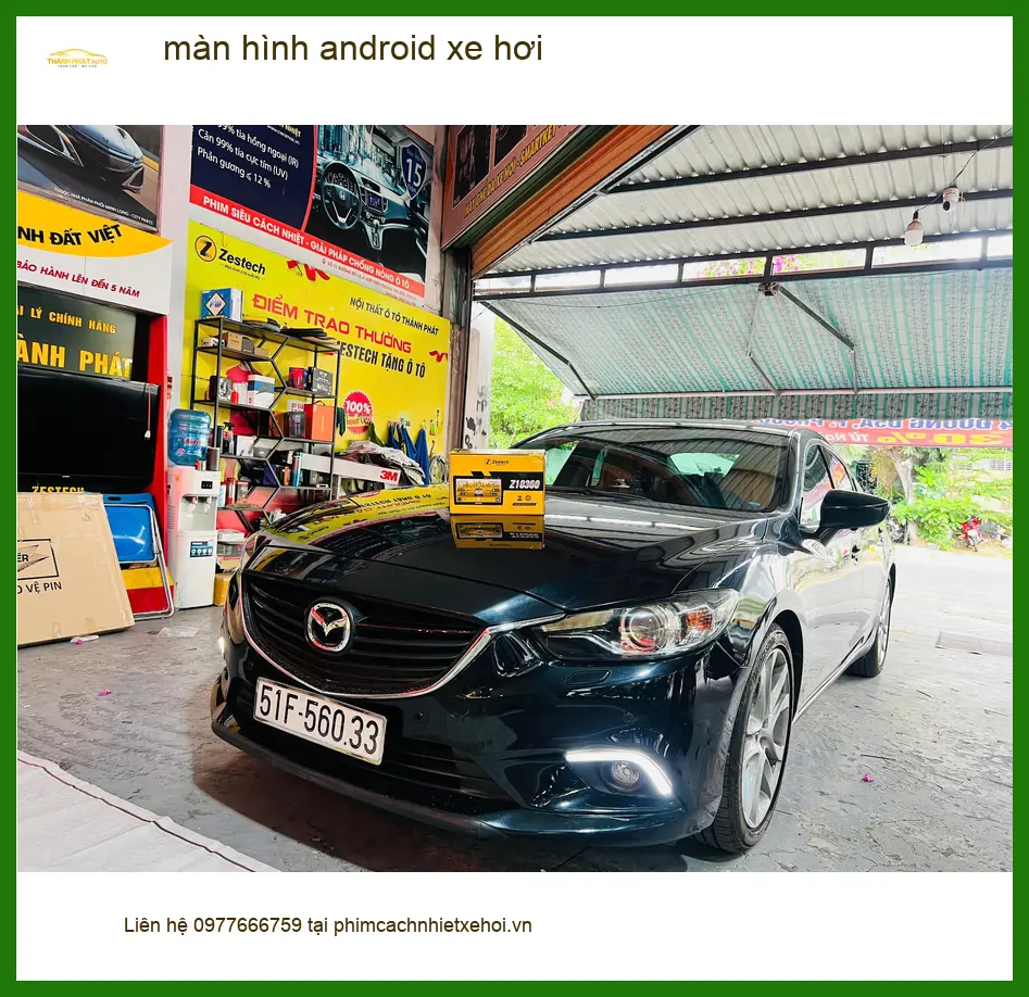 Chị Thảo lắp màn hình Android xe hơi cho Ford Everest tại Quận 2 ảnh thực tế 2