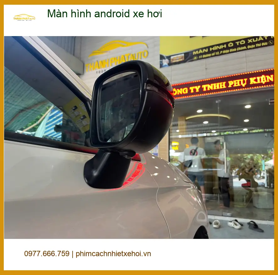 Chú Cường nâng cấp màn hình android xe hơi Hyundai Accent Quận 6 vì màn zin lỗi thời ảnh thực tế 5