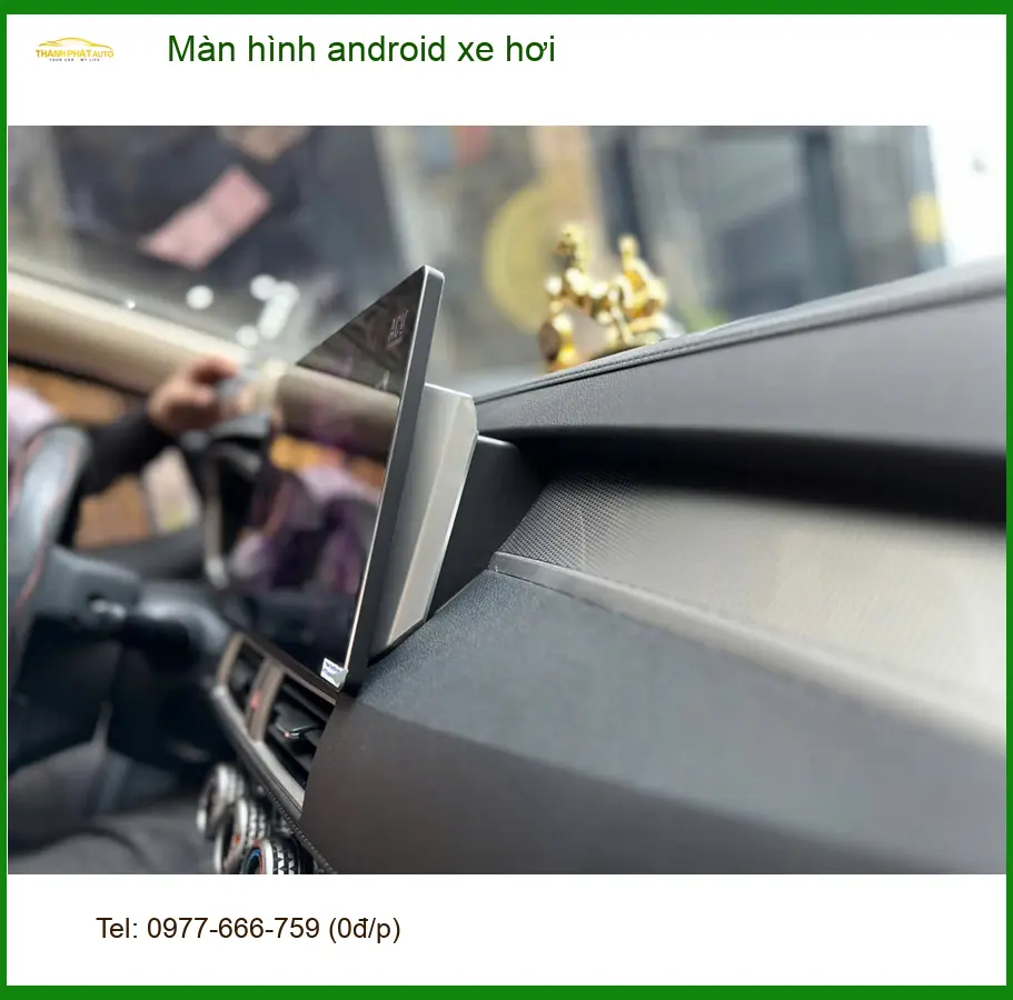 Chị Thảo lắp màn hình Android xe hơi Hyundai Accent tại Quận 4 cho kịp chuyến đi công tác