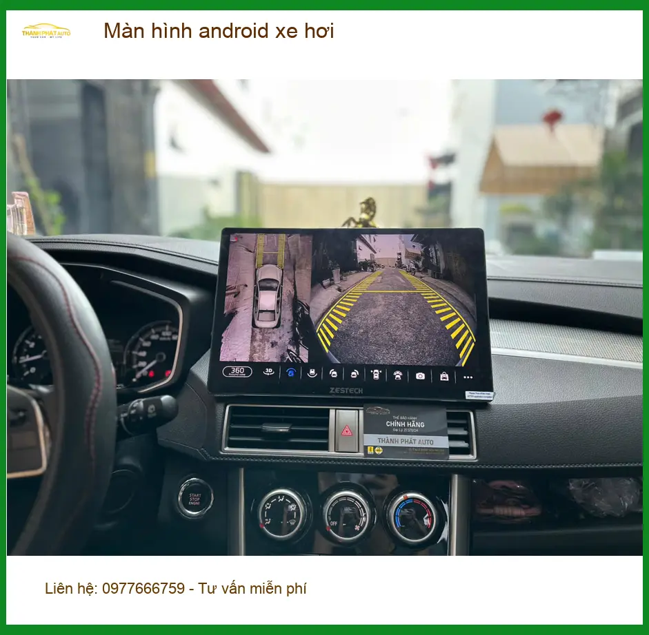 Chị Thảo lắp màn hình Android xe hơi Hyundai Accent tại Quận 4 cho kịp chuyến đi công tác ảnh thực tế 3