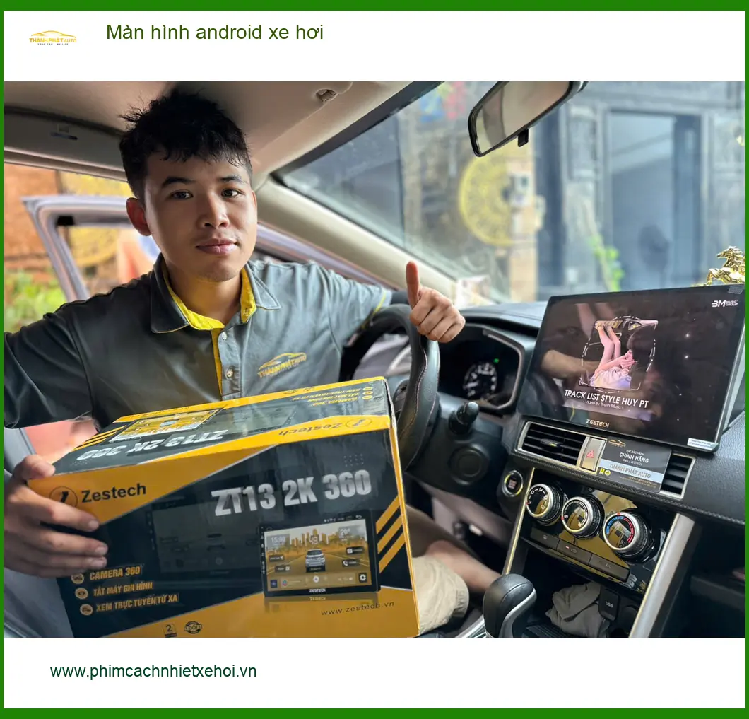Chị Mai Anh nâng cấp Màn hình android xe hơi Mazda CX-5 tại Quận 6