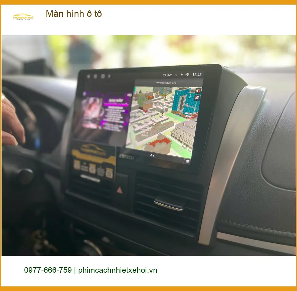 Anh Khang lắp màn hình ô tô cho Hyundai Accent tại Quận 10 để tiện lợi hơn ảnh thực tế 3
