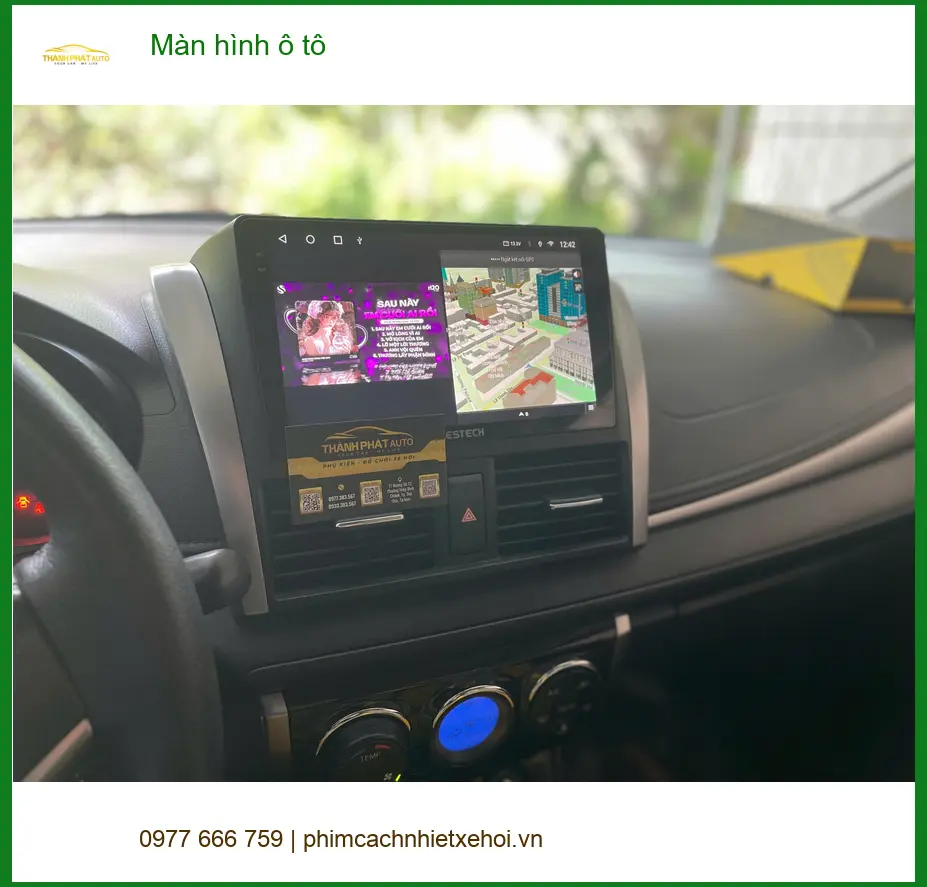 Anh Khang lắp màn hình ô tô cho Hyundai Accent tại Quận 10 để tiện lợi hơn ảnh thực tế 4