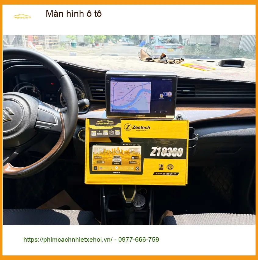 Anh Long lắp màn hình ô tô Ford Everest tại Cần Giờ vì màn hình zin không có camera lùi ảnh thực tế 4