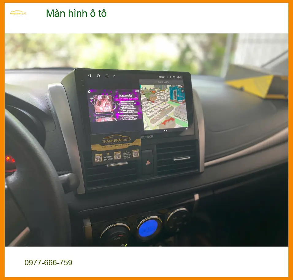 Anh Khải nâng cấp màn hình ô tô cho Honda HR-V tại Quận 9 để có thêm nhiều tiện ích giải trí ảnh thực tế 3