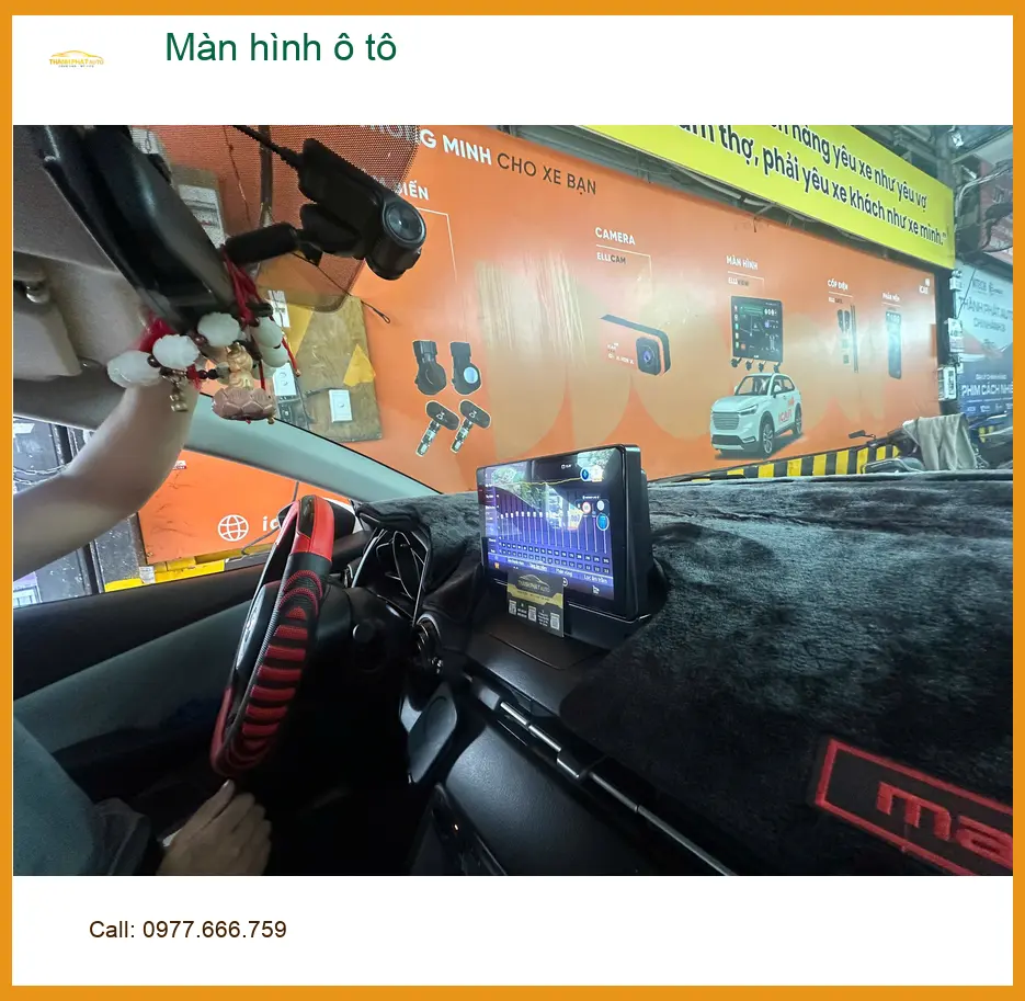 Anh Dũng lắp màn hình ô tô cho Honda CRV tại Quận 2 để nâng cấp trải nghiệm lái ảnh thực tế 2