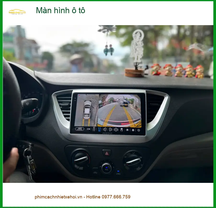 Chú Lộc lắp màn hình ô tô Toyota Fortuner tại Quận 9 để nâng tầm trải nghiệm lái ảnh thực tế 3