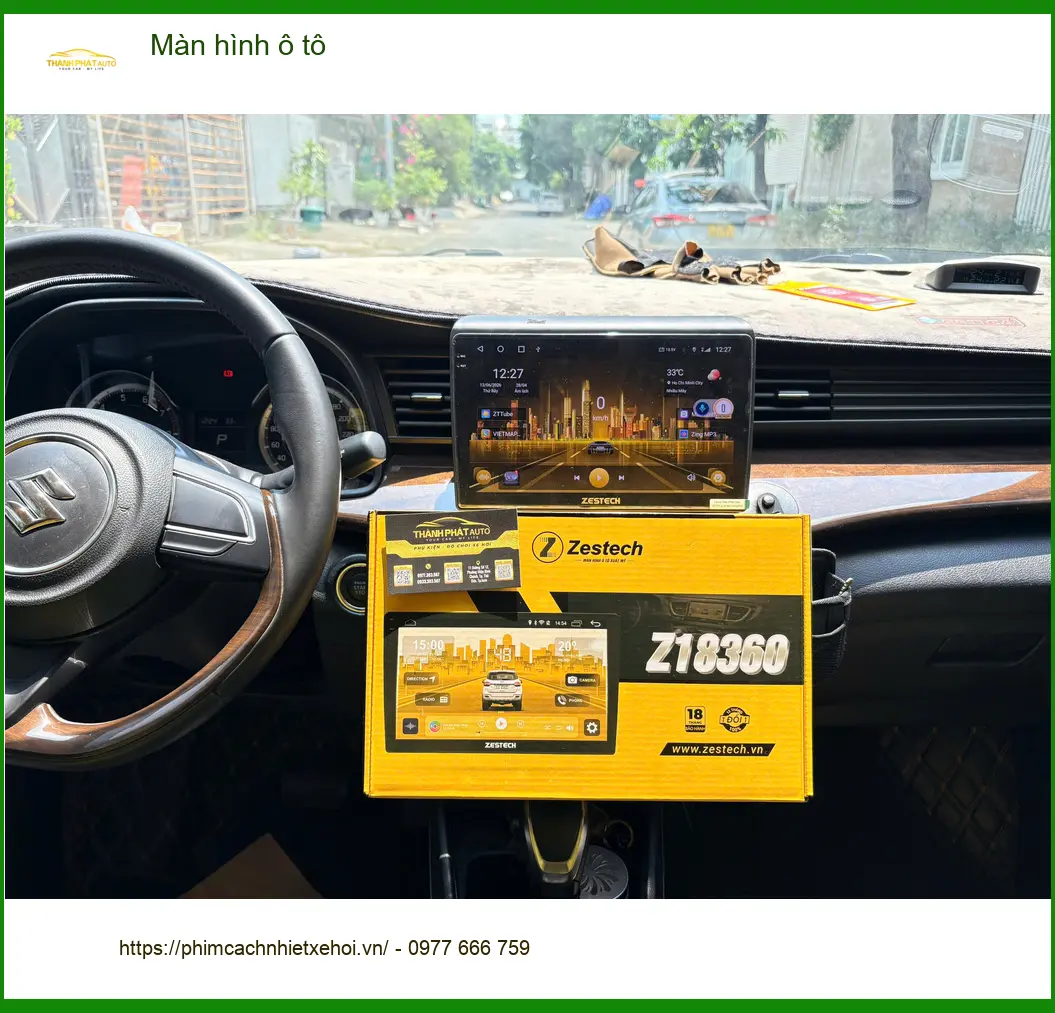 Chị Minh lắp màn hình ô tô cho Kia Seltos tại Quận Phú Nhuận vì màn zin thiếu tính năng ảnh thực tế 2