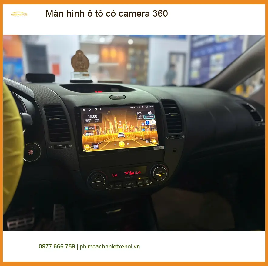 Anh Khang lắp màn hình ô tô camera 360 cho Ford Everest Quận Tân Bình ảnh thực tế 2