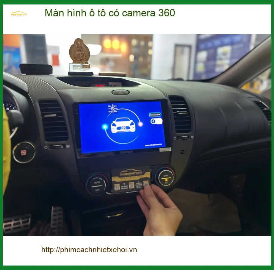 Anh Khang lắp màn hình ô tô camera 360 cho Ford Everest Quận Tân Bình ảnh thực tế 4