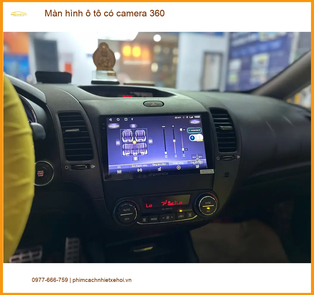 Anh Khang lắp màn hình ô tô camera 360 cho Ford Everest Quận Tân Bình ảnh thực tế 5