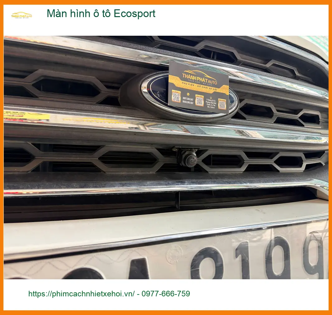 Anh Dũng nâng cấp màn hình ô tô Ecosport chính hãng Quận Bình Thạnh ảnh thực tế 2