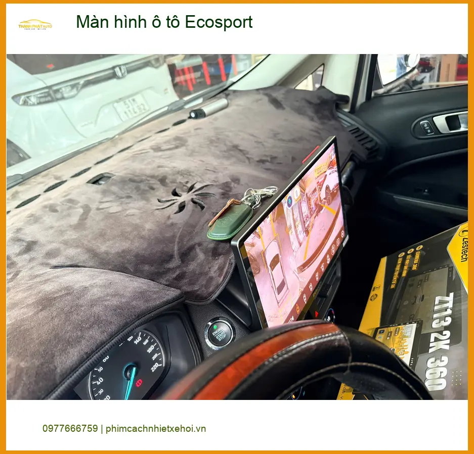 Anh Dũng nâng cấp màn hình ô tô Ecosport chính hãng Quận Bình Thạnh ảnh thực tế 4