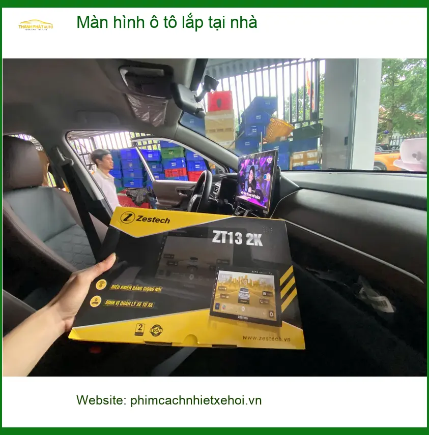 Bác Hưng lắp màn hình ô tô tại nhà Honda HR-V Quận 10 tránh mất thời gian ảnh thực tế 2