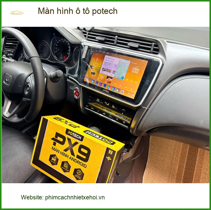 Anh Dũng lắp Màn hình ô tô potech cho Honda CR-V tại Quận Bình Thạnh ảnh thực tế 3