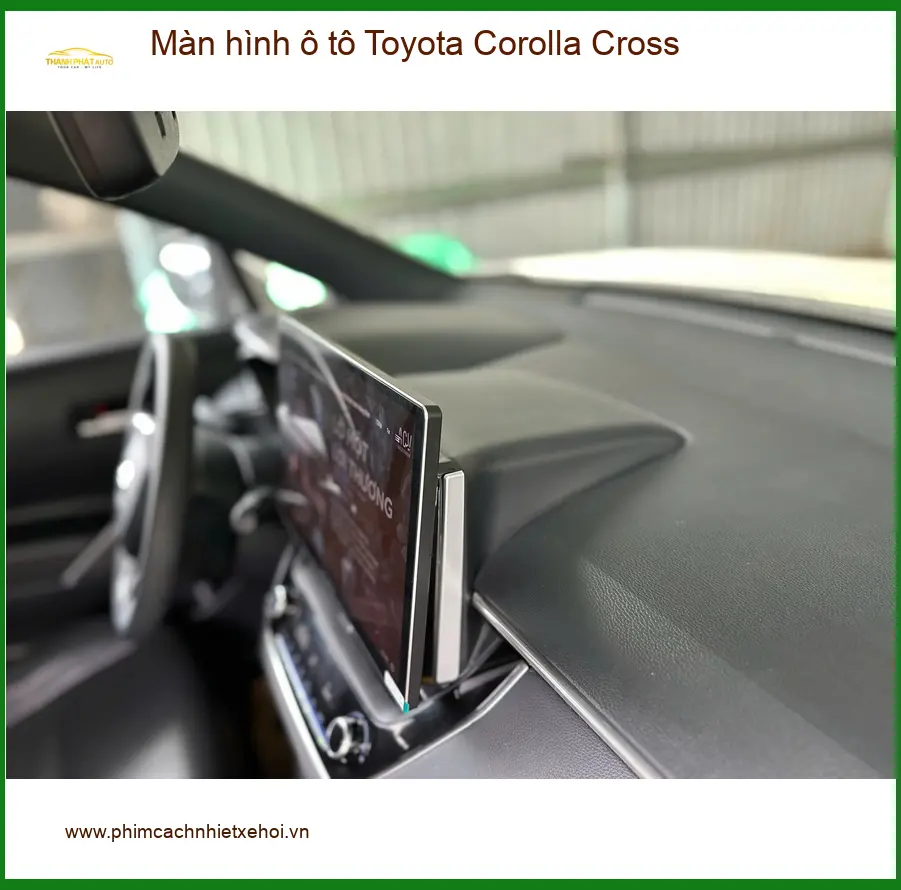 Anh Dũng nâng cấp màn hình Android cho Toyota Corolla Cross tại Bình Tân ảnh thực tế 4