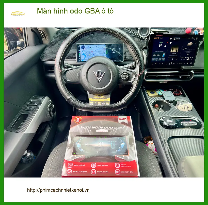Anh Kiệt lắp màn hình odo GBA ô tô Suzuki XL7 Quận 9 chính hãng ảnh thực tế 3