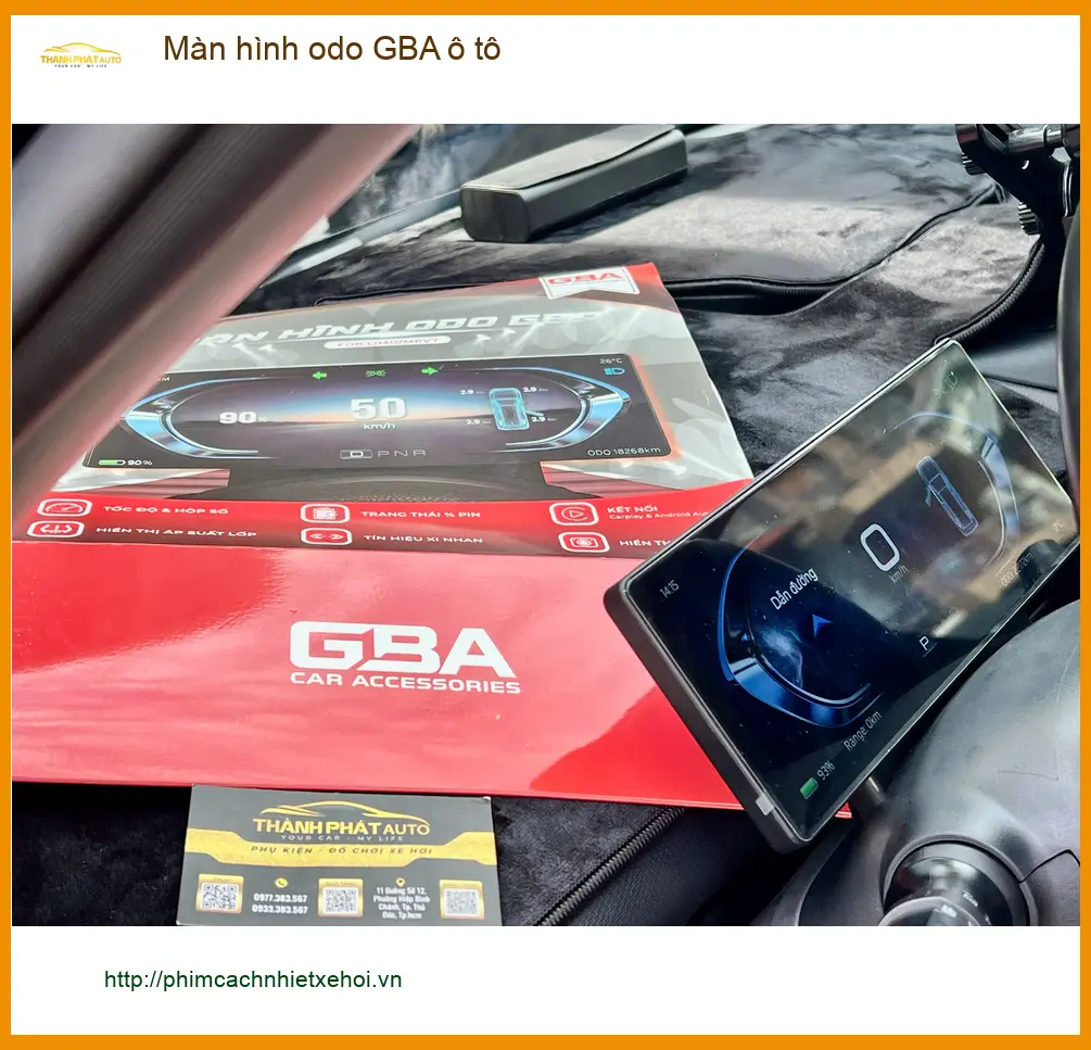 Chị Thảo lắp Màn hình odo GBA ô tô chính hãng cho Hyundai Creta tại Hóc Môn