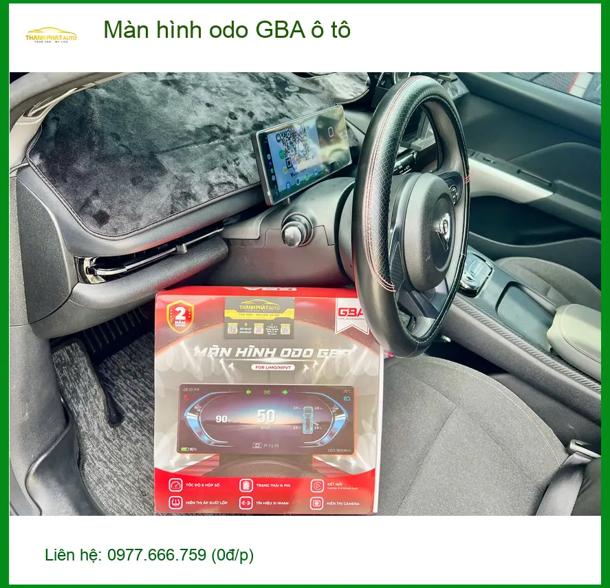 Chị Thảo lắp Màn hình odo GBA ô tô chính hãng cho Hyundai Creta tại Hóc Môn ảnh thực tế 3