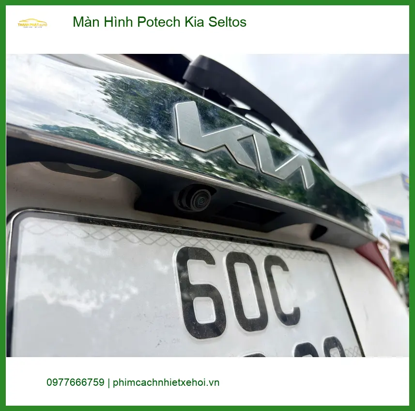 Anh Tùng nâng cấp Màn Hình Potech Kia Seltos tại Bình Chánh vì màn zin chậm