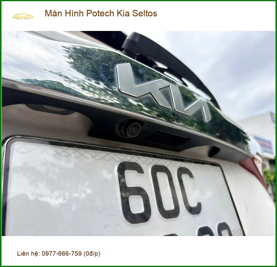 Anh Quang lắp Màn Hình Potech Kia Seltos tại Quận 3 để xe thêm hiện đại ảnh thực tế 4