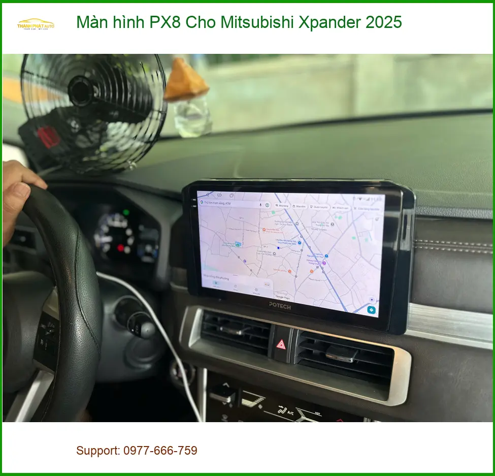 Anh Quang lắp Màn hình PX8 cho Xpander 2025 ở Quận Tân Bình ảnh thực tế 3