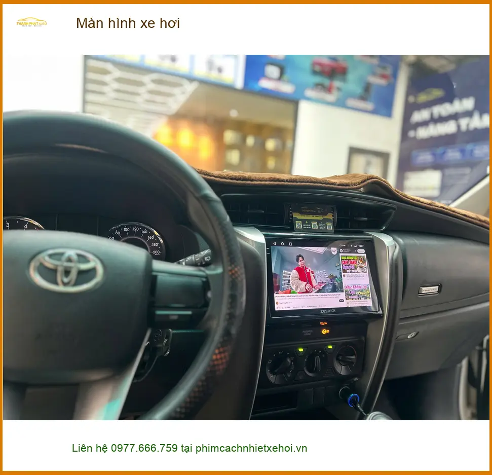 Anh Quang lắp Màn hình xe hơi thông minh cho Ford Ranger ở Hóc Môn ảnh thực tế 2