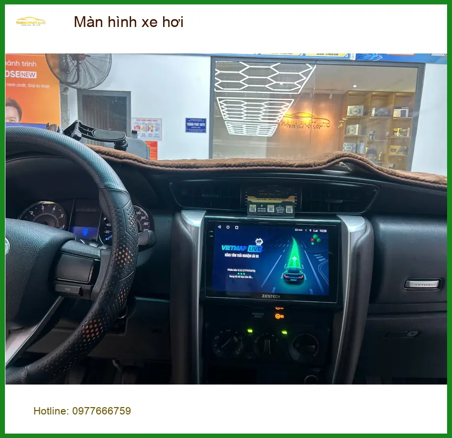Anh Quang lắp Màn hình xe hơi thông minh cho Ford Ranger ở Hóc Môn ảnh thực tế 3