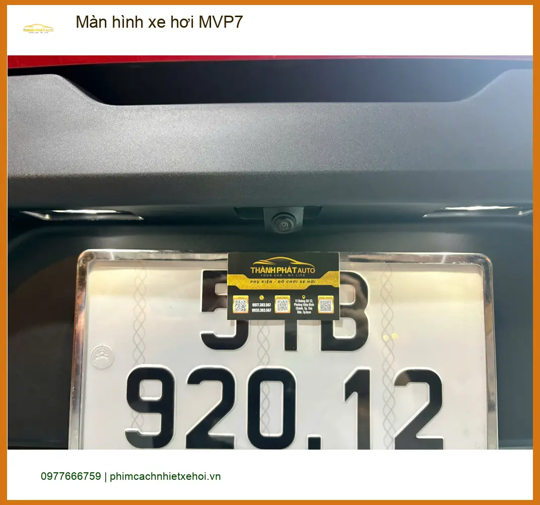 Chị Thảo lắp Màn hình xe hơi MVP7 cho Honda CR-V tại Quận 7 để giải trí ảnh thực tế 5