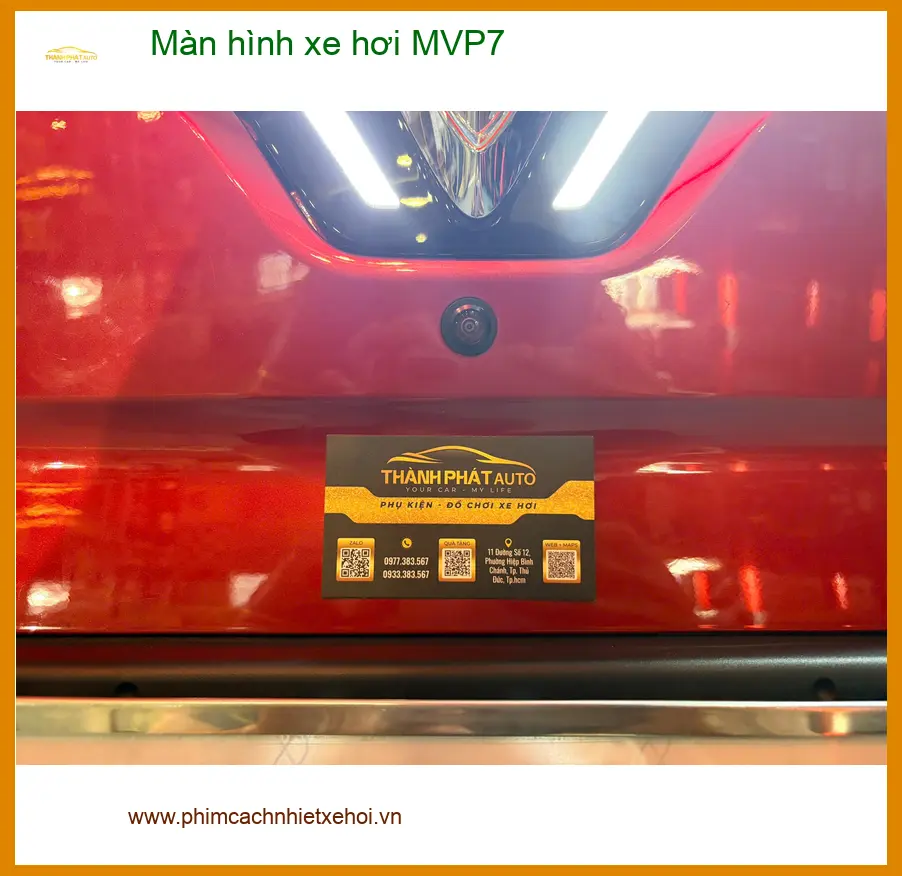 Chú Minh lắp màn hình xe hơi MVP7 cho Honda CR-V tại Quận 2 vì màn cũ bị đơ ảnh thực tế 3
