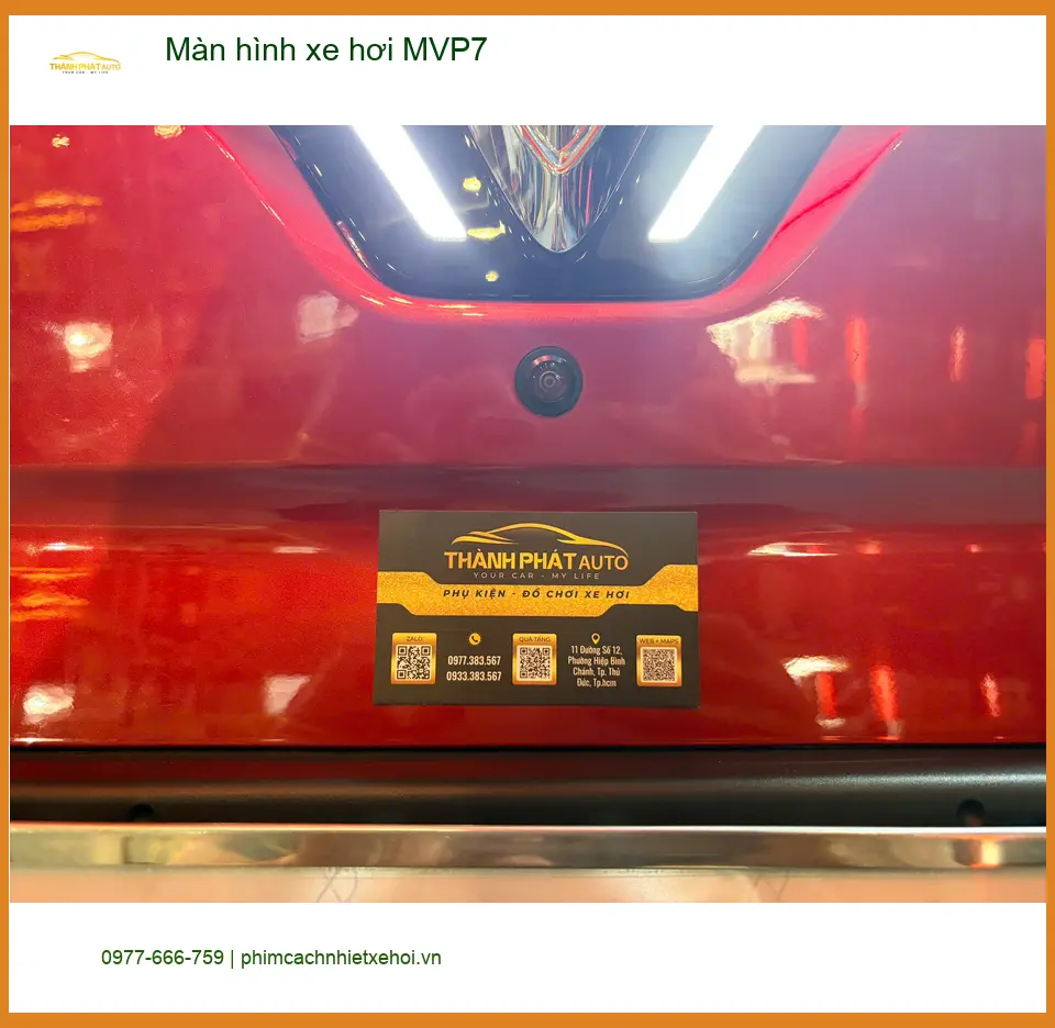 Chị Bích lắp màn hình xe hơi MVP7 cho Honda City tại Thủ Đức ảnh thực tế 3
