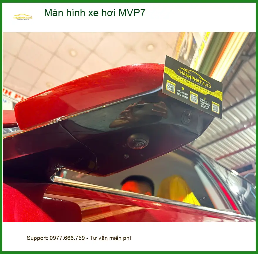 Chị Bích lắp màn hình xe hơi MVP7 cho Honda City tại Thủ Đức ảnh thực tế 4