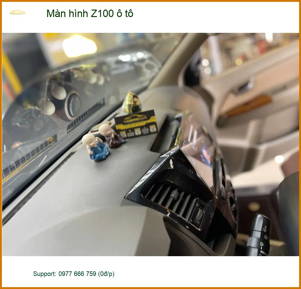 Anh Minh lắp Màn hình Z100 ô tô Hyundai SantaFe tại Quận 2 để nâng cao trải nghiệm lái xe ảnh thực tế 5