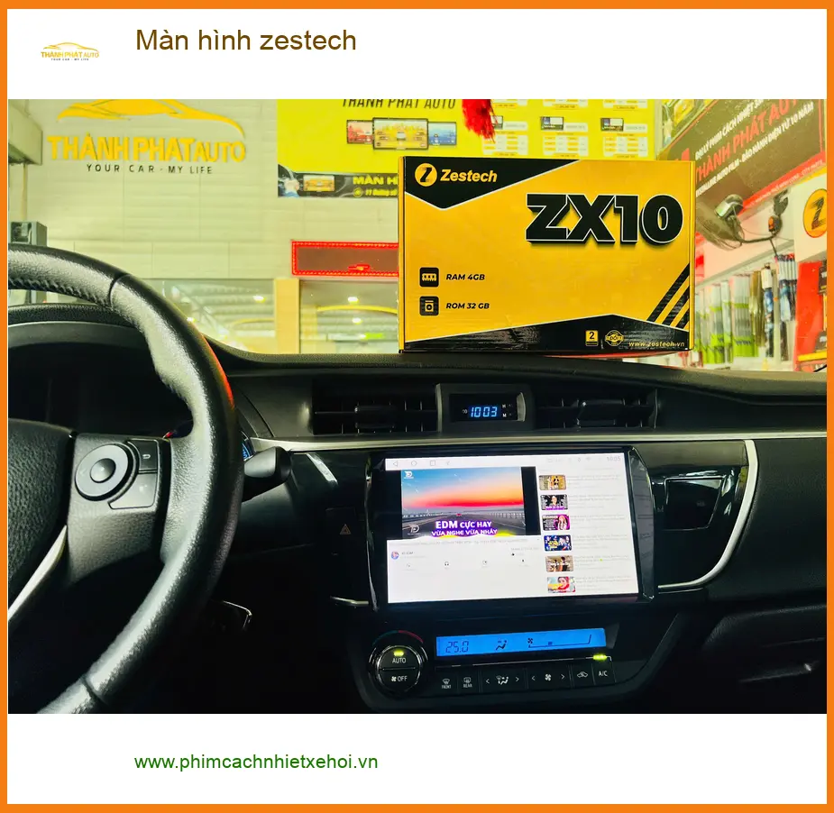 Anh Nhật lắp màn hình Zestech cho Honda HR-V tại Quận 1 vì màn zin không có dẫn đường