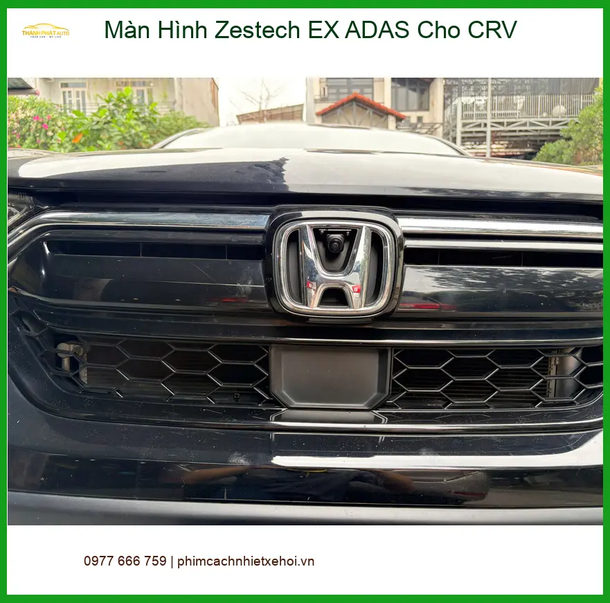 Anh Tùng nâng cấp Màn Hình Zestech EX ADAS cho CRV tại Hóc Môn ảnh thực tế 2