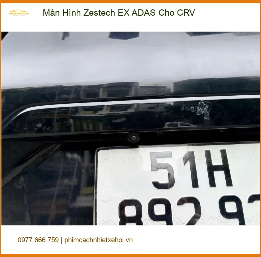 Anh Tùng nâng cấp Màn Hình Zestech EX ADAS cho CRV tại Hóc Môn ảnh thực tế 5