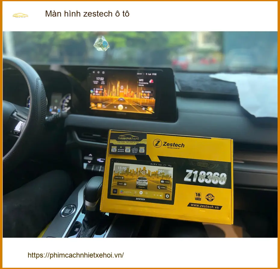 Anh Kiên lắp màn hình Zestech ô tô cho Hyundai Accent tại Quận 12