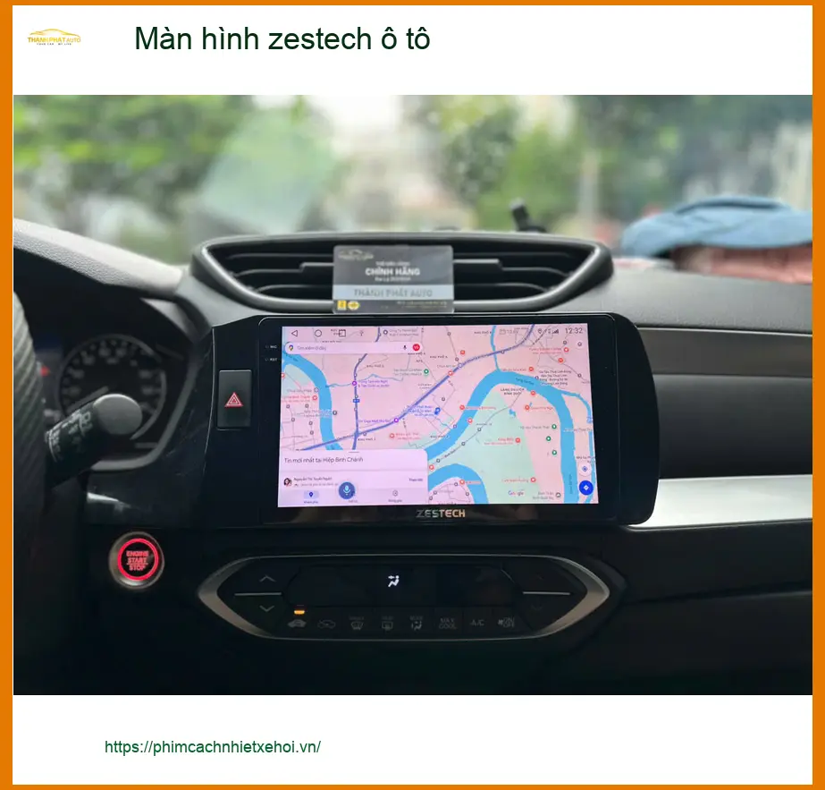 Anh Lâm lắp Màn hình Zestech ô tô cho Mitsubishi Outlander tại Quận Tân Bình ảnh thực tế 2