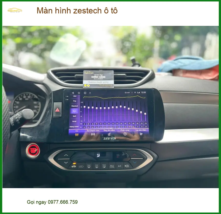 Anh Lâm lắp Màn hình Zestech ô tô cho Mitsubishi Outlander tại Quận Tân Bình ảnh thực tế 3