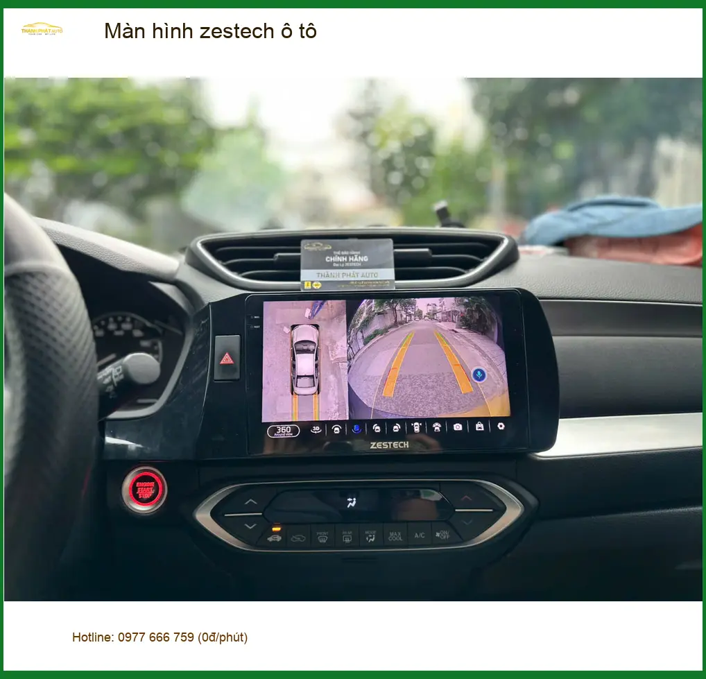 Anh Lâm lắp Màn hình Zestech ô tô cho Mitsubishi Outlander tại Quận Tân Bình ảnh thực tế 4