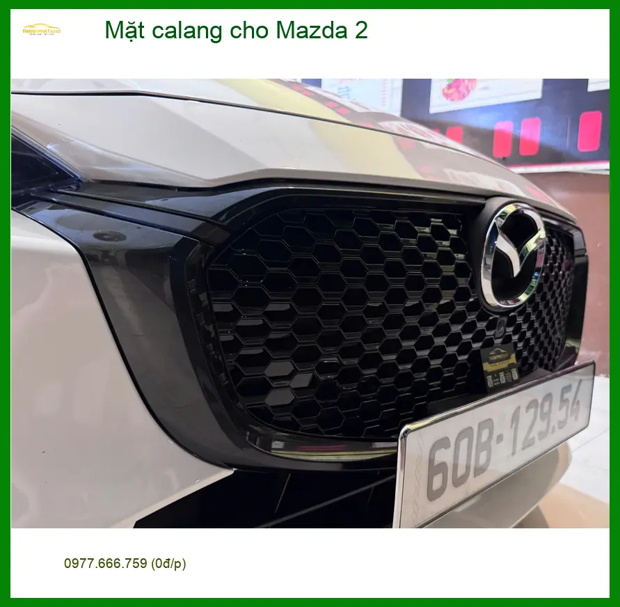 Anh Khải lắp Mặt calang cho Mazda 2 Quận 9 để xe trông mới mẻ, cá tính hơn ảnh thực tế 2